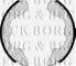 Borg & Beck BBS6120 - Juego de zapatas de frenos