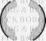 Borg & Beck BBS6135 - Juego de zapatas de frenos