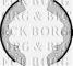 Borg & Beck BBS6161 - Juego de zapatas de frenos