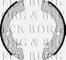 Borg & Beck BBS6164 - Juego de zapatas de frenos