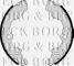 Borg & Beck BBS6232 - Juego de zapatas de frenos