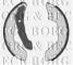 Borg & Beck BBS6311 - Juego de zapatas de frenos